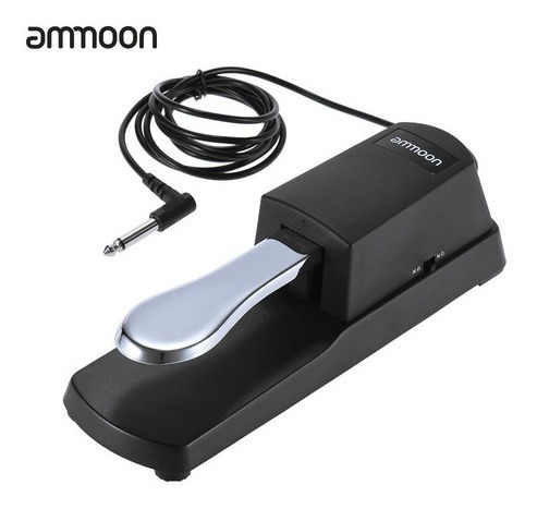 Ammoon - Teclado Para Piano Con Pedal Para Casio Yamaha
