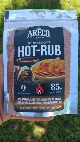 Sazonador Hot Rub X 85 Gr - Areco