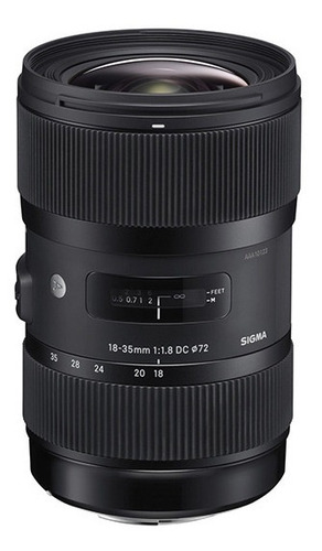 Lente Sigma 18-35mm F1.8 Dc Hsm Art Para Nikon 