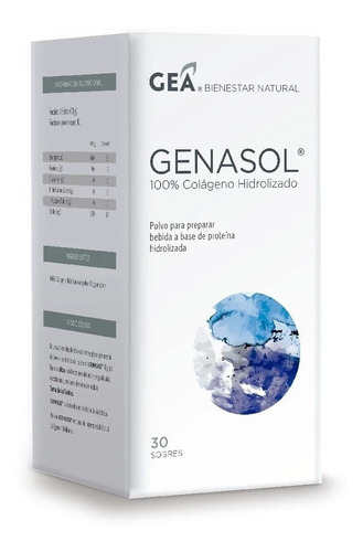 Gea Genasol 30 Sobres Colágeno Hidrolizado 10 Gr