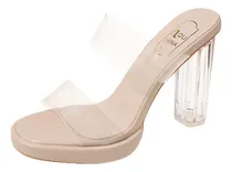 Comprar Zapatillas Mujer Tacones Altos Moda Tacones Cristal 7cm