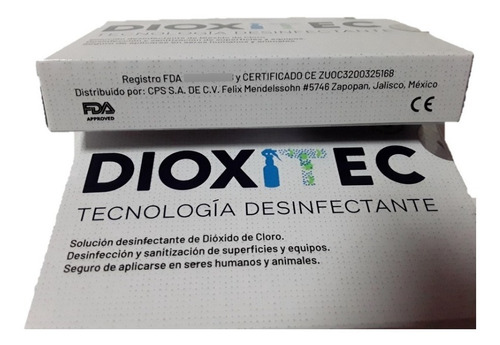 Dioxitec, Gel Antibacterial, Desinfectante Y Sanitizante