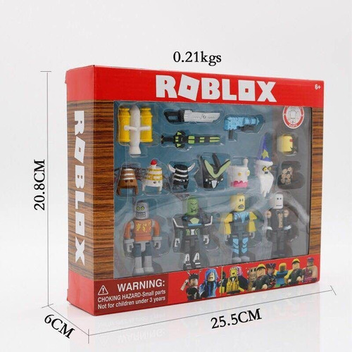 Roblox 6 Figuras Armables Accesorio Envio Gratis Mercado Libre - personajes armables de roblox