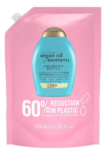 Ogx Renewing + Argan Oil Of Morocco Champú En Bolsa De Repue