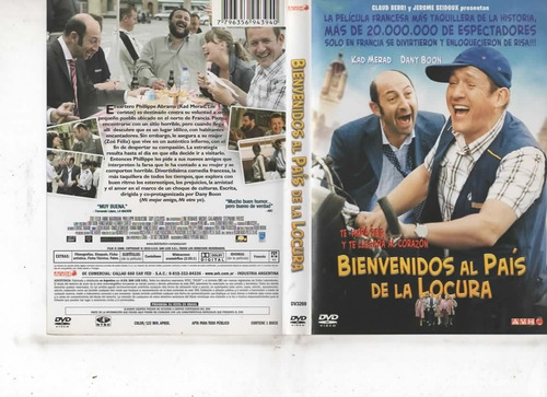 Bienvenidos Al País De La Locura - Dvd Original - Mcbmi