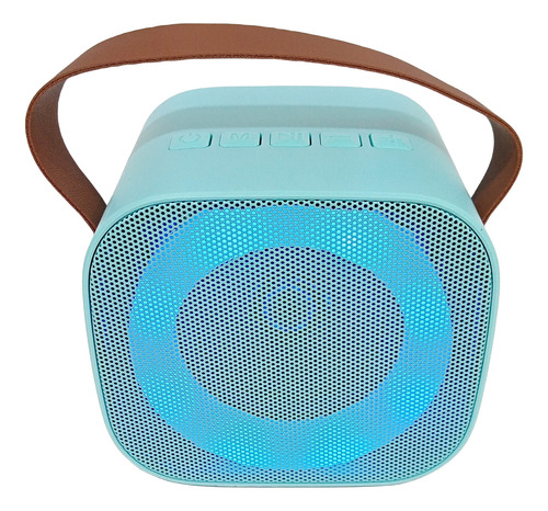 Mini Altavoz Bluetooth Para Karaoke Con Micrófono-efecto Luz