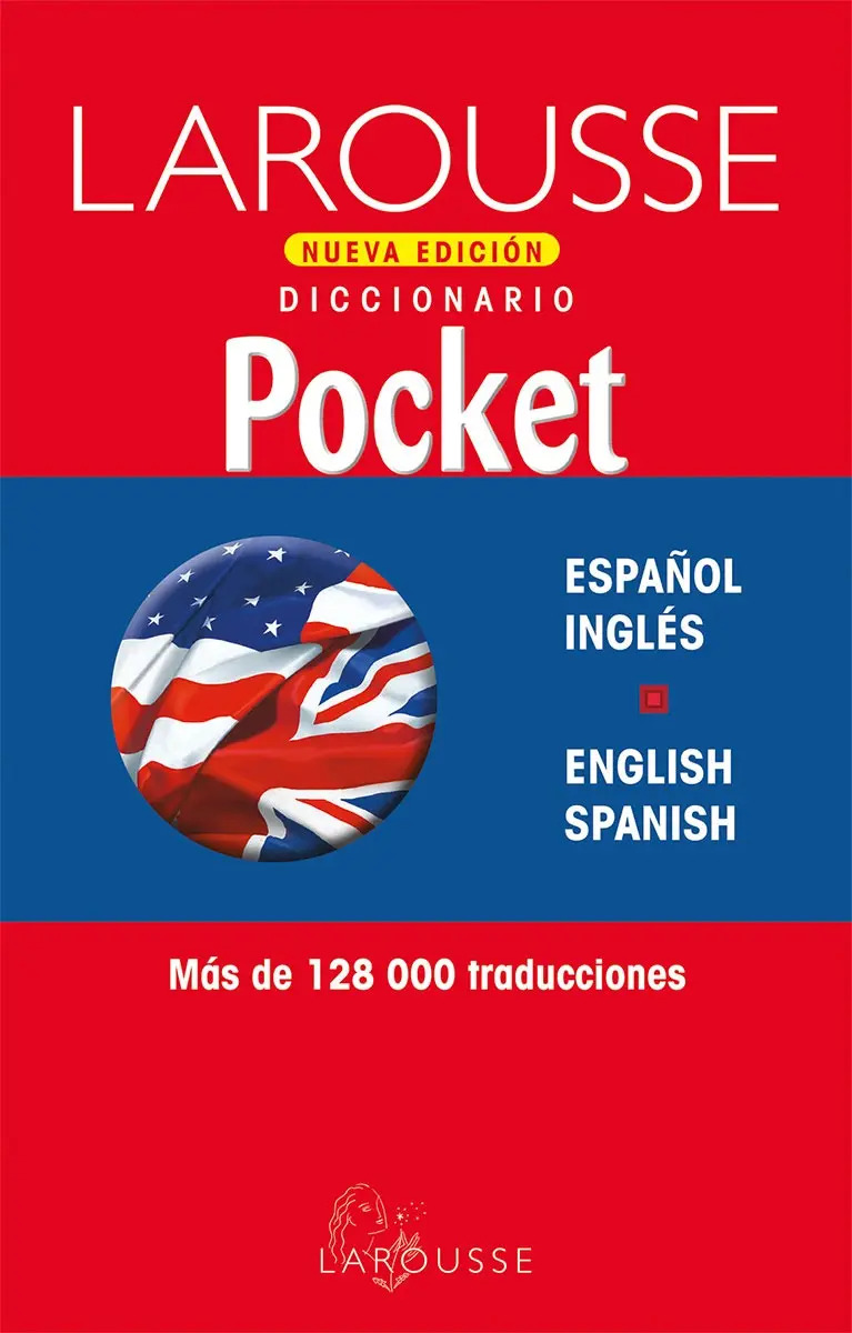 Libro Diccionario Pocket Español/Inglés – English/Spanish, de Ediciones Larousse. Editorial Larousse, tapa blanda, en inglés (1999)