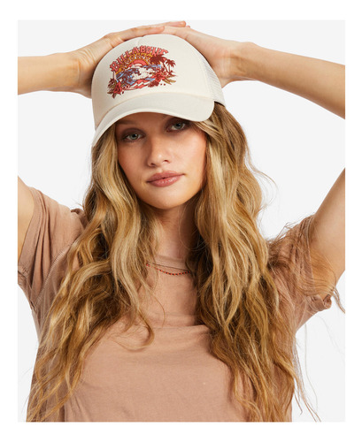 Gorra Billabong Mujer Aloha Forever Blanco