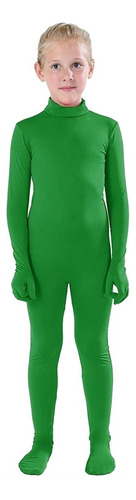 Disfraces De Body Enterizo  Estilo Zentai Verde Talla M