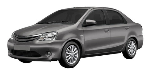 Imagen 3 de 8 de Parrilla Para Toyota Etios 2013 2014 2015 2017 Cromada