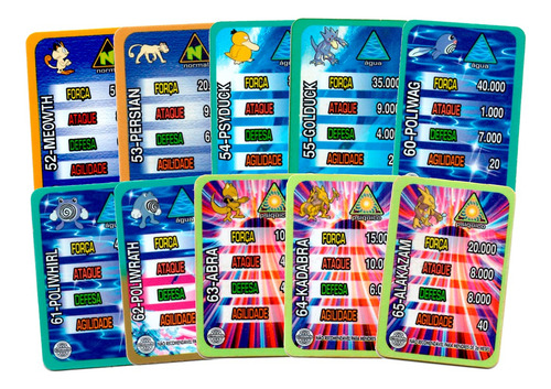 Coleção Supercarta Pokémon Elma Chips Original