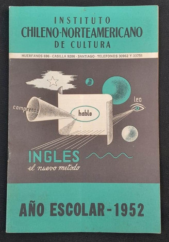 Revista  Instituto Chileno-norteamericano De Cultura (1952)