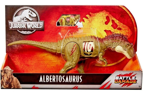 Jurassic World Albertosaurus Battledamage Nuevo Envio Gratis