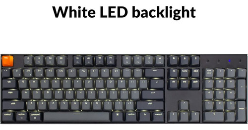«teclado Mecánico Para Juegos Keychron K10 De 104 Teclas Con