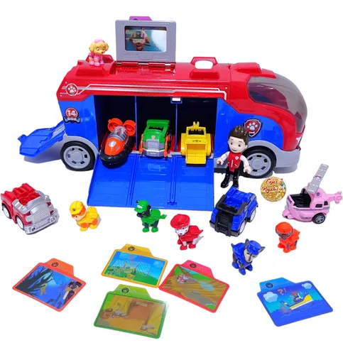 Paw Patrol Bus Patrulla Canina Juguete Pawpatroler Carros