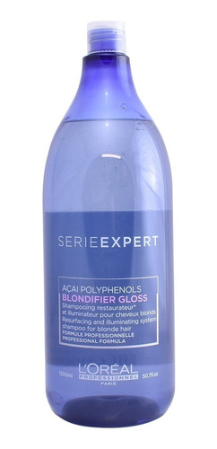 Shampoo Blondifier Gloss X1500ml Serie Expert Loreal Brillo