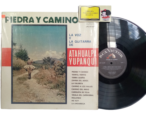 Lp - Acetato - Atahualpa Yupanqui - Piedra Y Camino - Zamba 