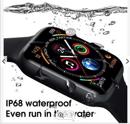 Imagen 7 de 7 de Reloj Smart Watch W 26 Color Negro