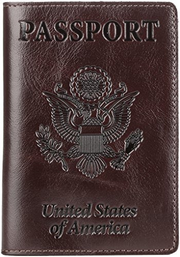Cartera Para Pasaporte Shvigel Leather Passport Cover Ho 