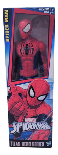 Marvel Titan Series Spiderman Clasico 12 Pulgadas Unico!