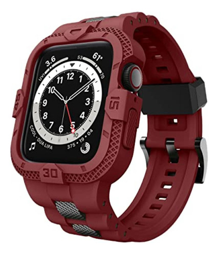 Malla Para Apple Watch Series 9 8 7 45mm/44mm/42mm Rojo