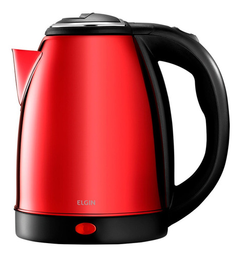 Chaleira Elétrica Térmica Elgin Inox Prime 1,8l Vermelha Cor Vermelho 220V