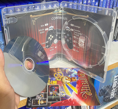 Puppeteer Dublado/falado Em Port.,disco Sem Risco Ps3 Orig.! (Usado)