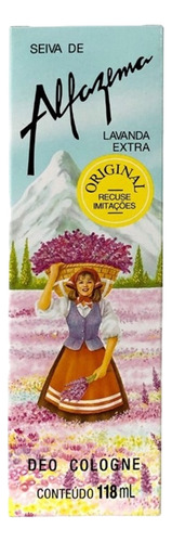 Colonia Seiva De Alfazema Lavanda 118ml - C/ 2un Volume Da Unidade 118 Ml