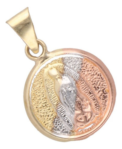 Medalla De 14k  Oro Amarillo, 0.3 Gramos