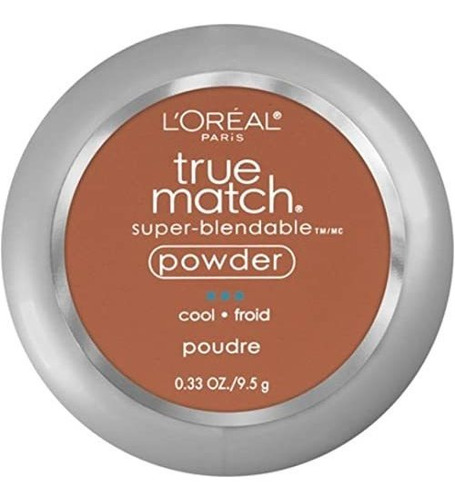 Pó L'oreal True Match, Castanho Castanho [c7], 0,33 Onças