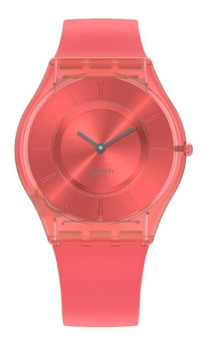 Imagen 1 de 10 de Reloj Swatch Mujer Monthly Drops Sweet Coral Ss08r100