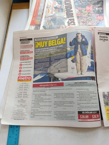 Periódico Metro N 8787 Enero 2022 (Usado)