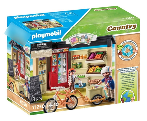 Playmobil  71250 Tienda De Granja 24 Horas Playmobil  Contry