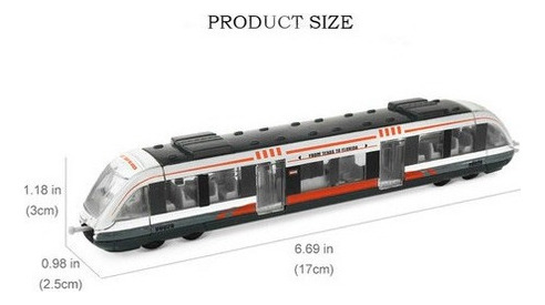W Juego De Juguetes De Tren Fundido A Presión Tren Bala De