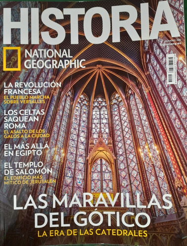 Revista Historia National Geographic Maravillas Del Gotico