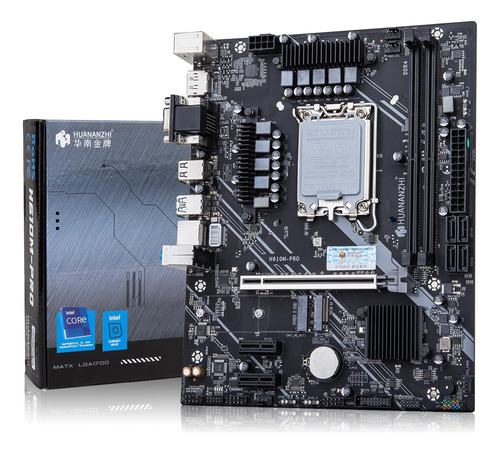 H610m Pro Lga 1700 Porto Intel M-atx H610 Ddr4 (lga 1700 Int