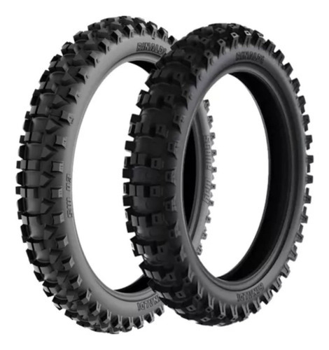 Pneu Moto Rinaldi 110/100-18 + 80/100-21 Rmx 35 Off Road