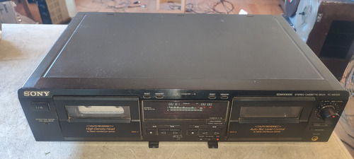 Deck Casetera Doble Sony Tc-we425 Funcionando Excelente (Usado)