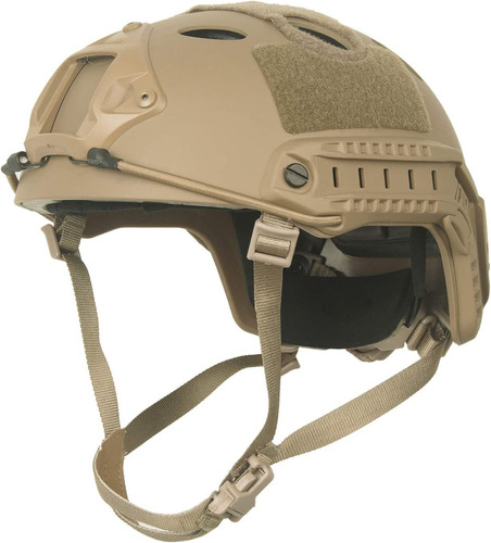 Casco Militar Fast Pj Base Jump Con Gorro 12 En 1