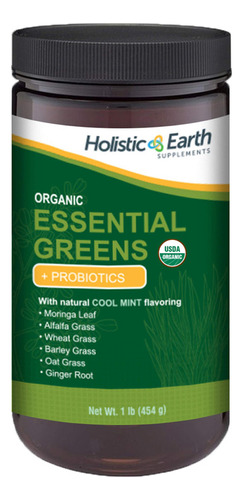 Holistic Life Suplementos Super Greens Plus Probióticos - O