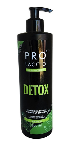 Shampoo Detox 500ml Prolaccio ® Cosmetics