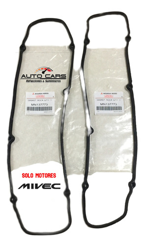 2 Empaque Tapa Punteria Mitsubishi Eclipse 3.8 Gt 06-12