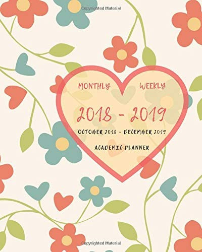 Planner October 2018december 2019 Two Year  Daily Weekly Mon