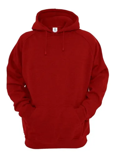 Sudadera roja con capucha