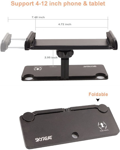 Skyreat - Soporte De Mesa Plegable De Aluminio, Se Extiende