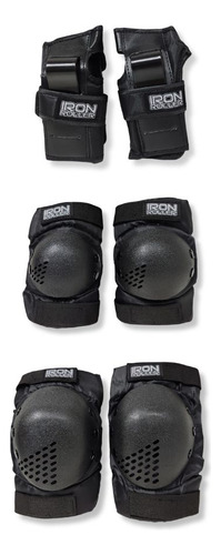 Kit Protecciones Iron Roller Forza Protec Niños 6 Piezas