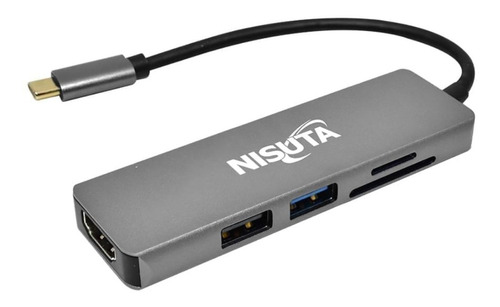 Hub Usb Tipo C 3.1 A Hdmi Usb 3.0 Usb 2.0 Sd Tf Usb-c Dock