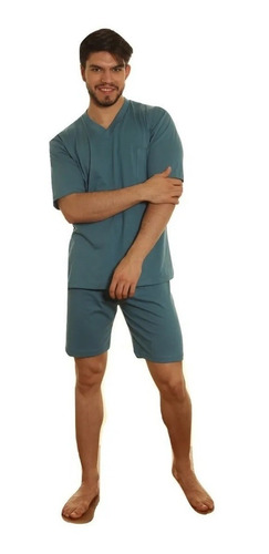 Pijama Hombre Paytity Jersey Liso 100% Algodón Verano 
