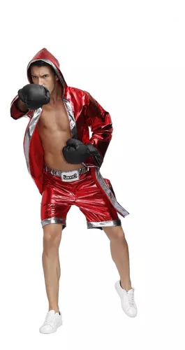 Disfraz De Boxeador Con Bandera Para Hombre, Uniforme De Box | Meses sin  intereses