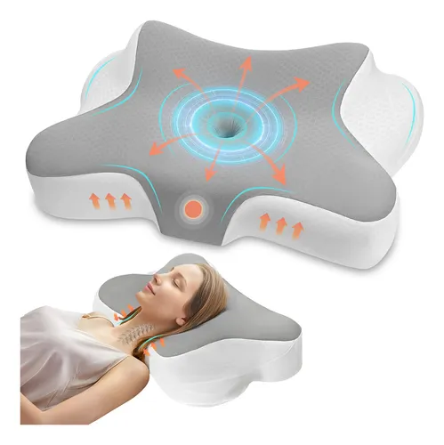 Sawuga Almohada Cervical De Espuma Viscoelástica Para Dolor